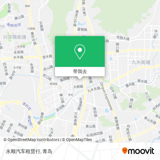 永顺汽车租赁行地图