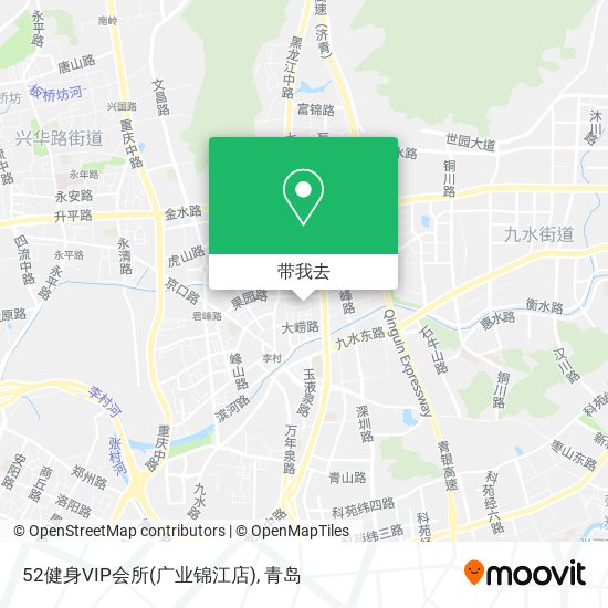 52健身VIP会所(广业锦江店)地图