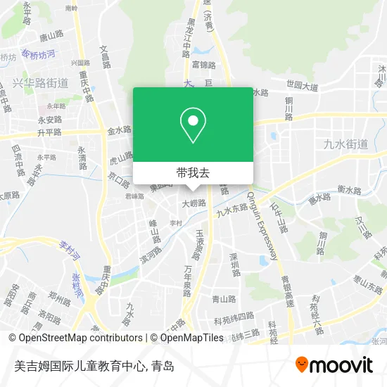 美吉姆国际儿童教育中心地图