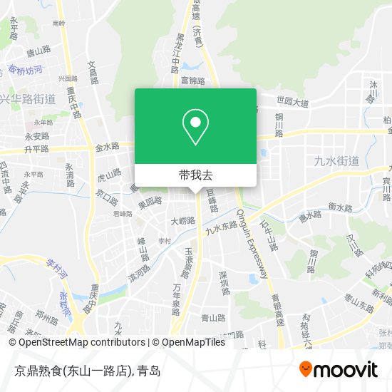 京鼎熟食(东山一路店)地图