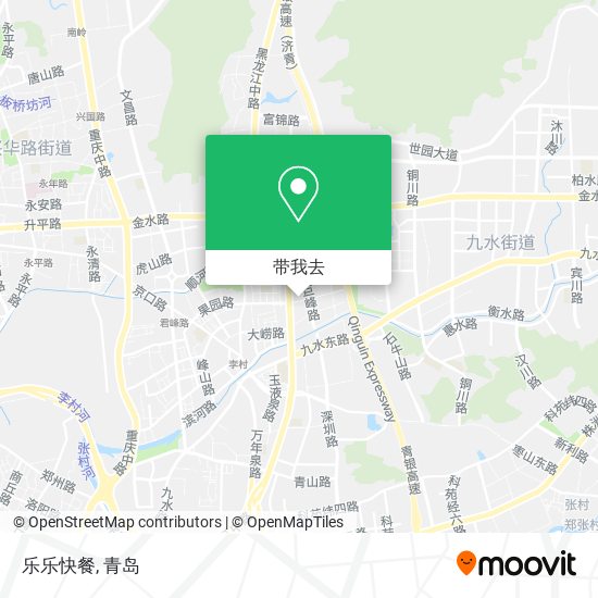 乐乐快餐地图