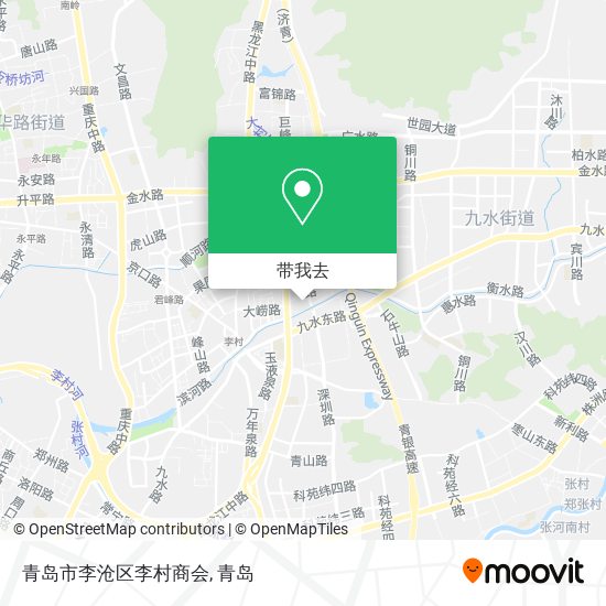 青岛市李沧区李村商会地图