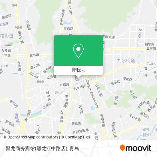聚龙商务宾馆(黑龙江中路店)地图