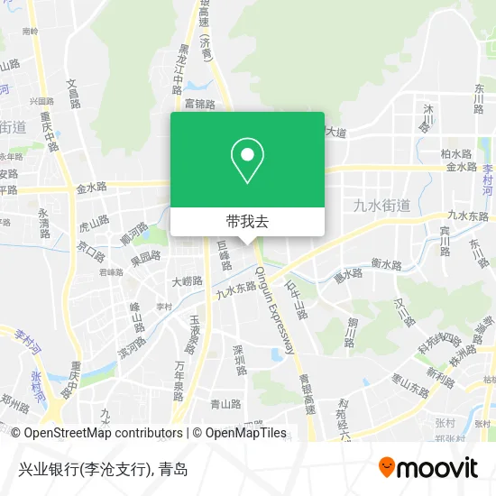 兴业银行(李沧支行)地图