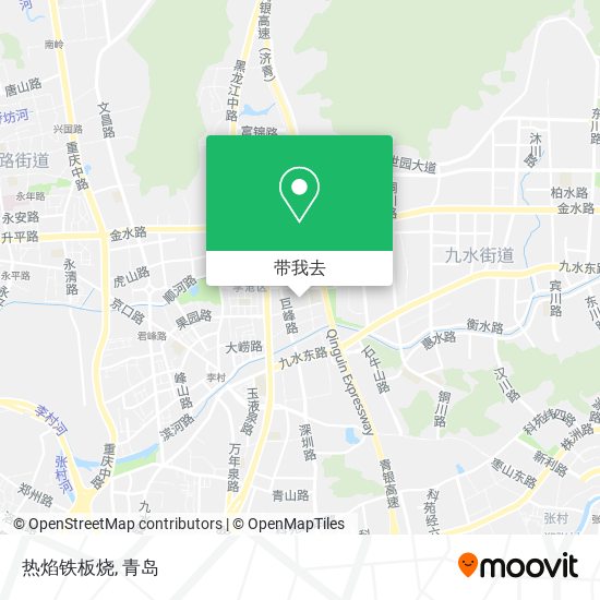 热焰铁板烧地图