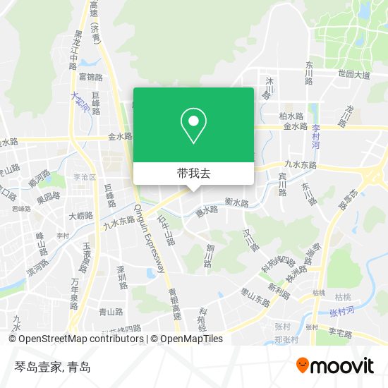 琴岛壹家地图