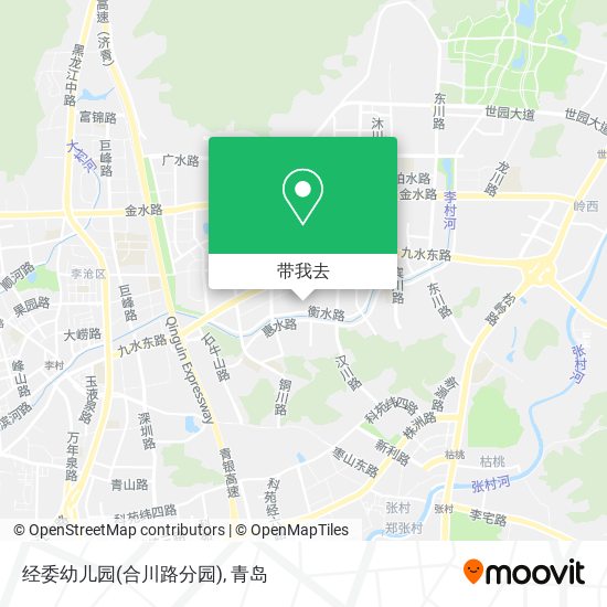 经委幼儿园(合川路分园)地图