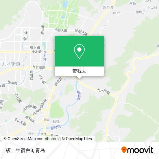 硕士生宿舍8地图