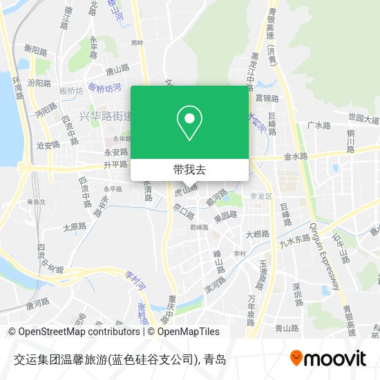 交运集团温馨旅游(蓝色硅谷支公司)地图