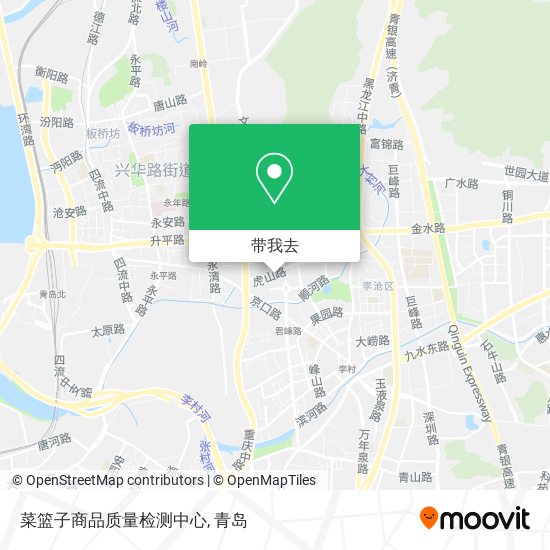 菜篮子商品质量检测中心地图