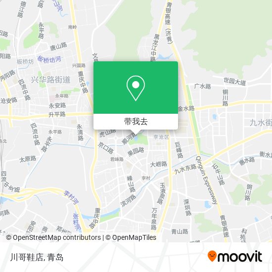 川哥鞋店地图