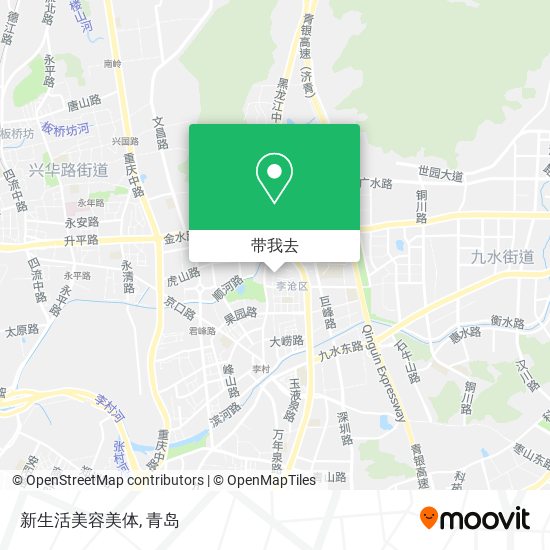 新生活美容美体地图