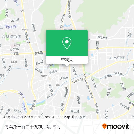 青岛第一百二十九加油站地图
