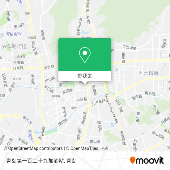 青岛第一百二十九加油站地图