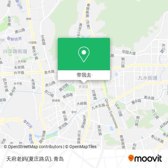 天府老妈(夏庄路店)地图
