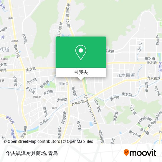 华杰凯泽厨具商场地图