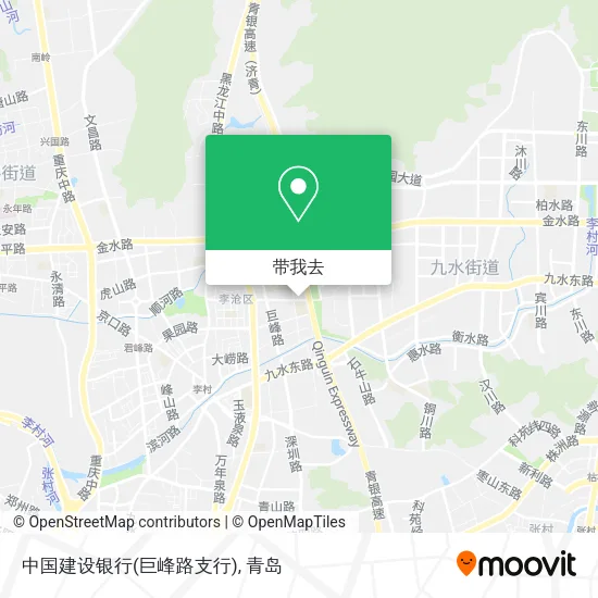 中国建设银行(巨峰路支行)地图