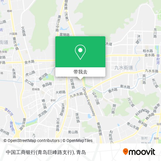 中国工商银行(青岛巨峰路支行)地图