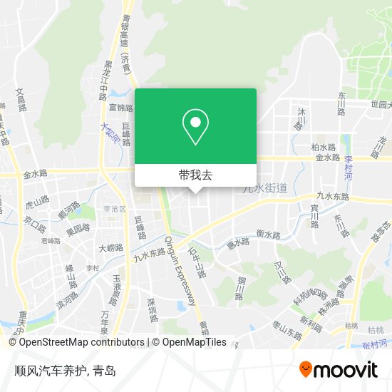 顺风汽车养护地图