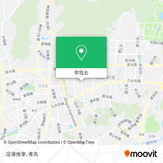 谊康推拿地图