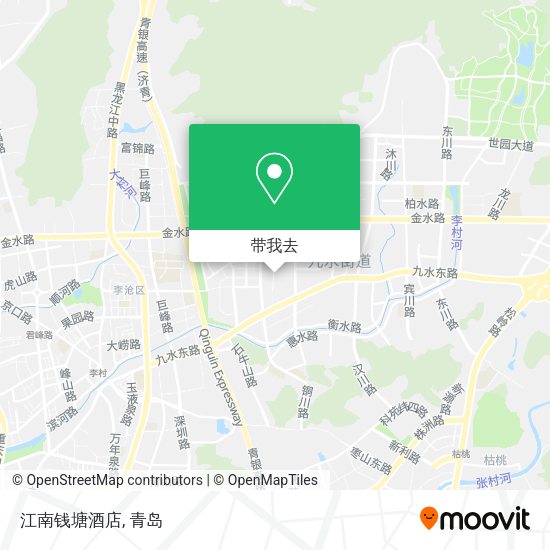 江南钱塘酒店地图