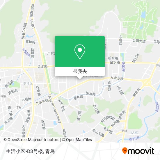 生活小区-D3号楼地图