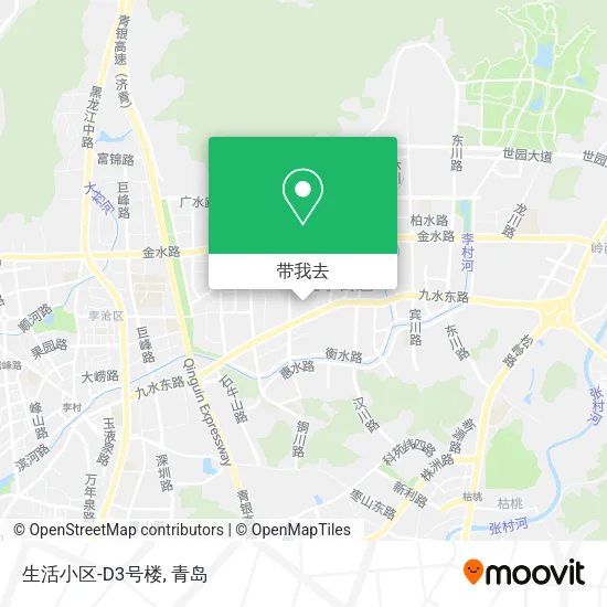 生活小区-D3号楼地图