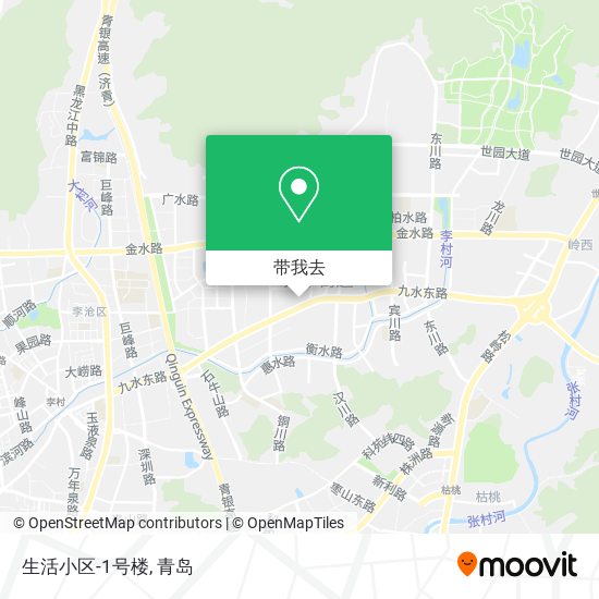 生活小区-1号楼地图