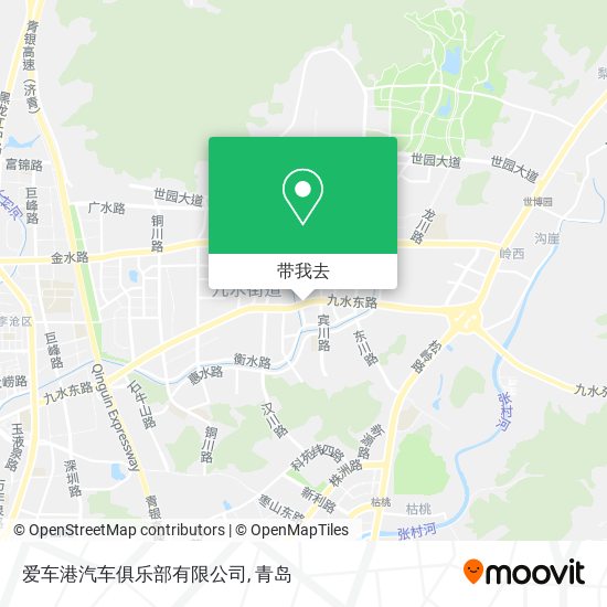 爱车港汽车俱乐部有限公司地图