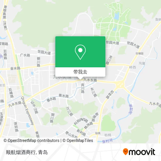 顺航烟酒商行地图