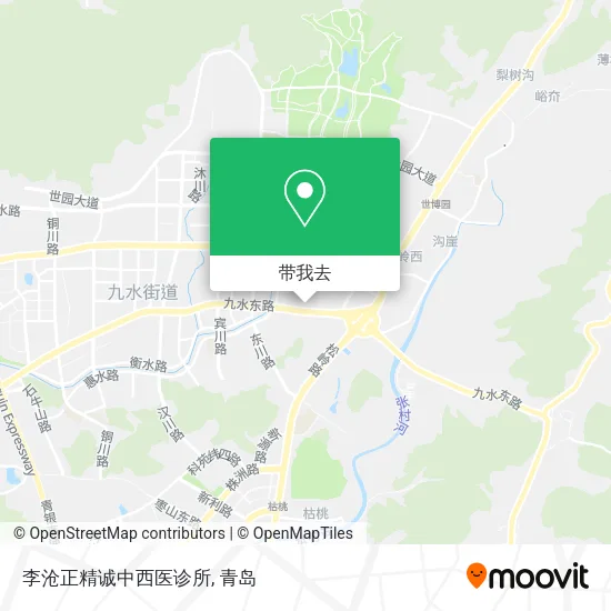 李沧正精诚中西医诊所地图