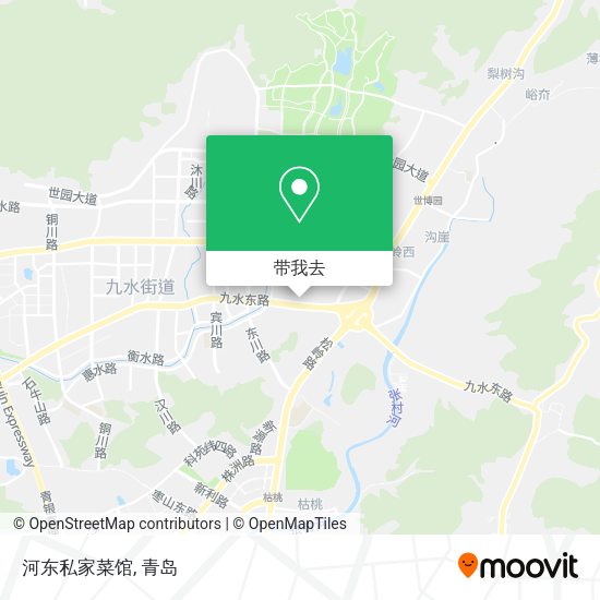 河东私家菜馆地图