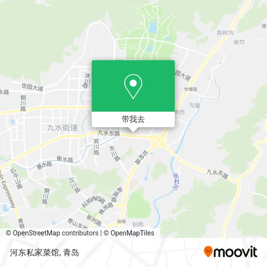 河东私家菜馆地图