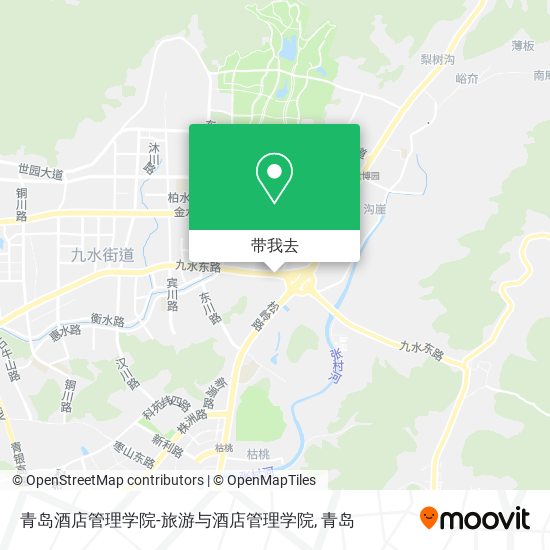 青岛酒店管理学院-旅游与酒店管理学院地图