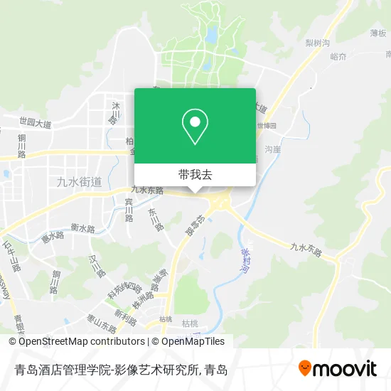 青岛酒店管理学院-影像艺术研究所地图