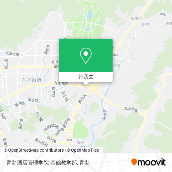 青岛酒店管理学院-基础教学部地图