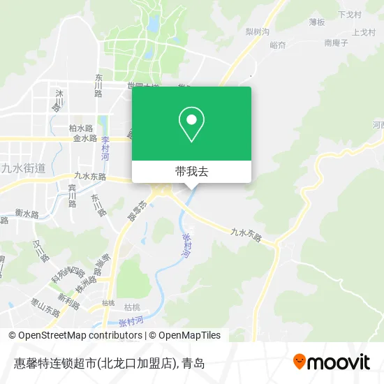 惠馨特连锁超市(北龙口加盟店)地图