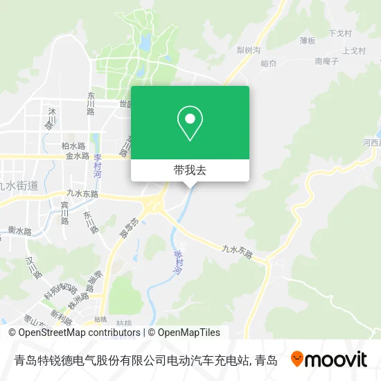 青岛特锐德电气股份有限公司电动汽车充电站地图