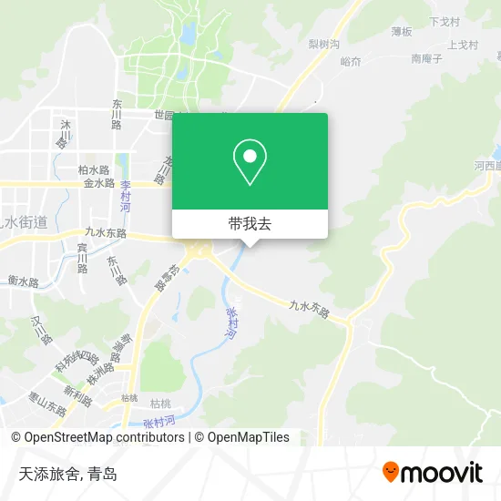 天添旅舍地图