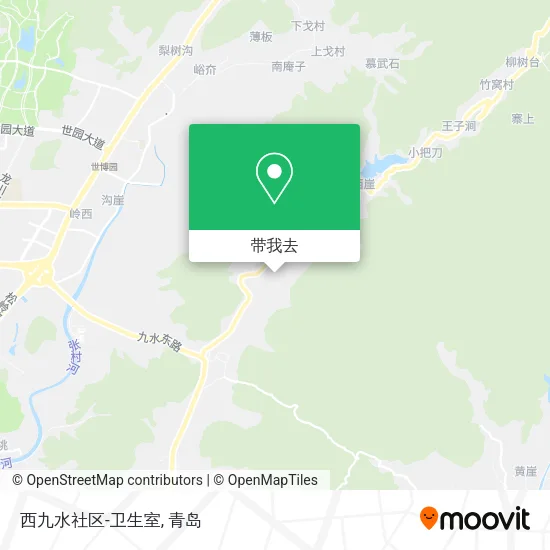 西九水社区-卫生室地图