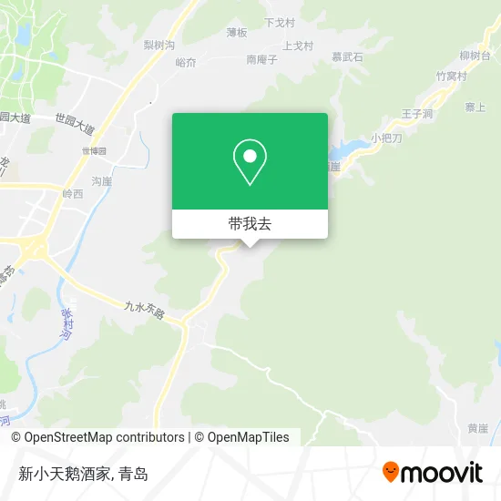 新小天鹅酒家地图