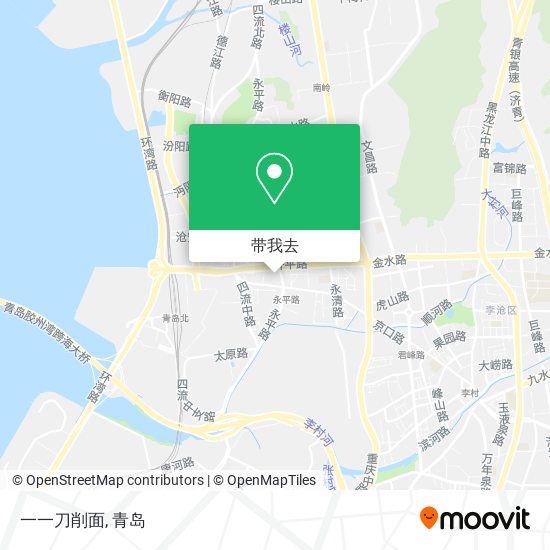 一一刀削面地图