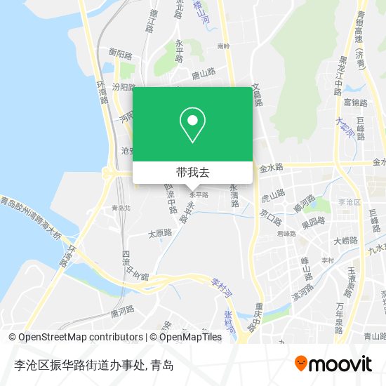 李沧区振华路街道办事处地图