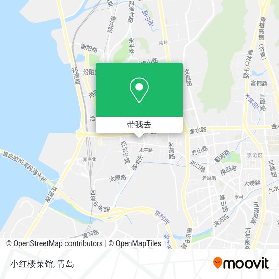 小红楼菜馆地图