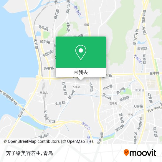 芳子缘美容养生地图