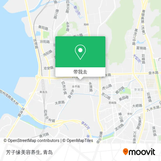 芳子缘美容养生地图