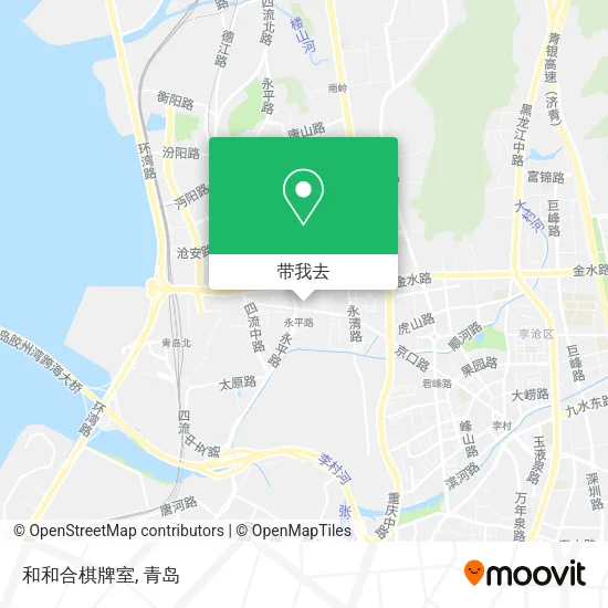 和和合棋牌室地图