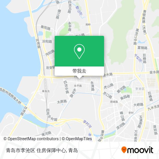 青岛市李沧区 住房保障中心地图