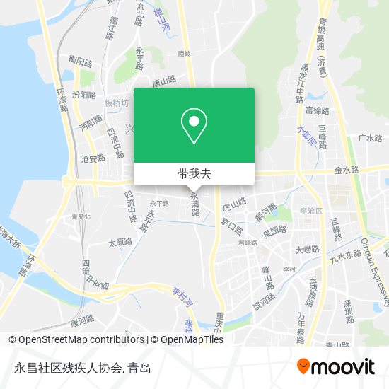 永昌社区残疾人协会地图