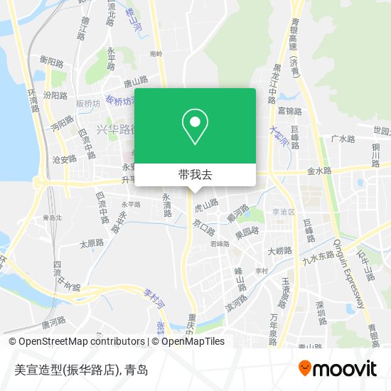 美宣造型(振华路店)地图